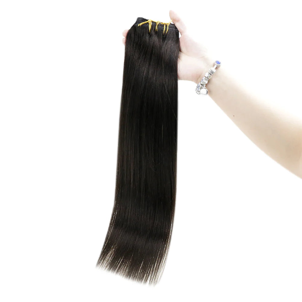 Natural Black 100% Remy Human Hair（#1B）