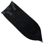 Jet Black 100% Remy Human Hair（#1）