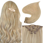 Light Blonde Highlight 100% Remy Human Hair（#16P22）