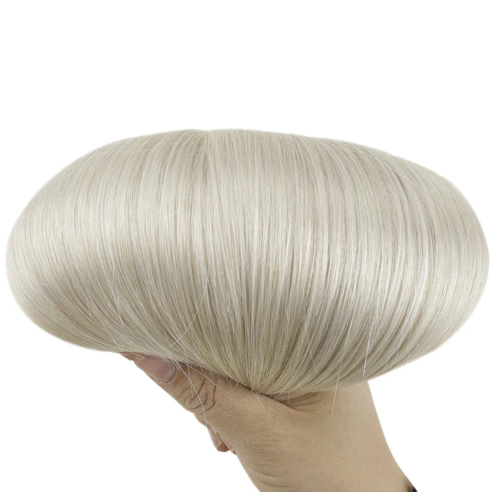 Ice Blonde 100% Remy Human Hair（#1000 ）