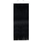 Jet Black 100% Remy Human Hair（#1）