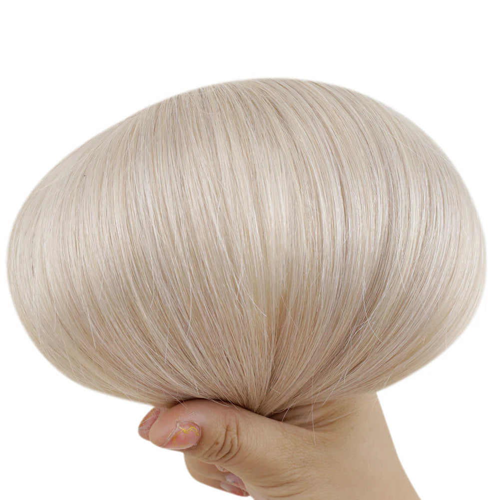 Platinum Blonde 100% Remy Human Hair（#60）