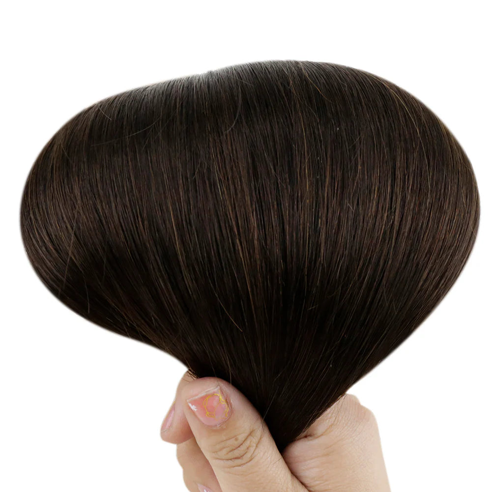 Dark Brow 100% Remy Human Hair（#2）