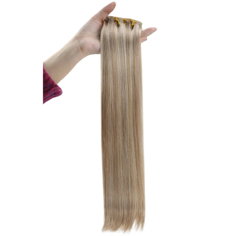 Ash Blonde Highlight Platinum Blonde 100% Remy Human Hair（#18P613）
