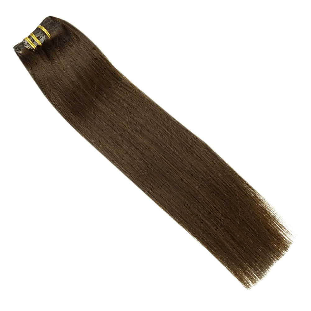 Medium Brown 100% Remy Human Hair（#4）