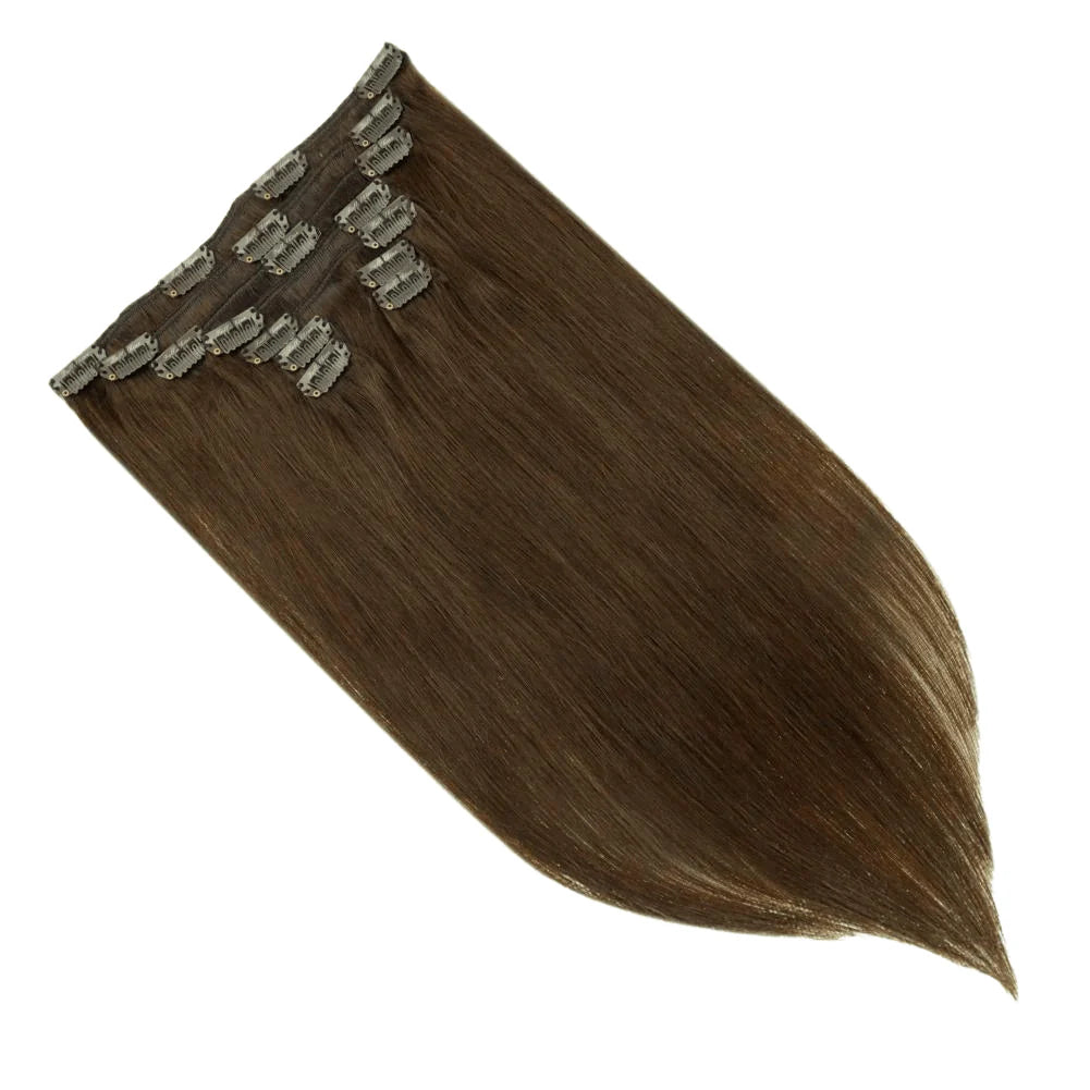 Medium Brown 100% Remy Human Hair（#4）